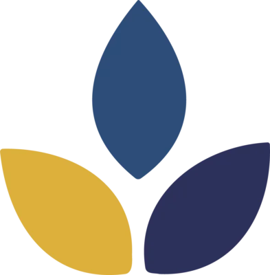 BMS Blüte Logo bunt