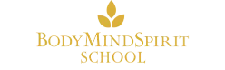 Body Mind Spirit School Logo in Gold