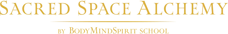 Sacred Space Alchemy Schriftzug Logo
